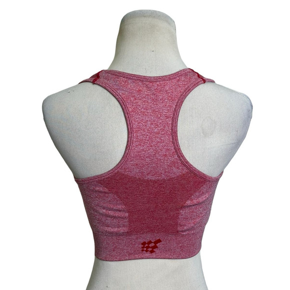 Jed North pink red racer back sports bra size XS/S - Picture 2 of 7